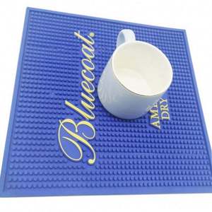 Prix d'usine 3D <span class=keywords><strong>Logo</strong></span> Soft Drinking Rubber <span class=keywords><strong>Jagermeister</strong></span> Tapis de bar personnalisé - Product Image 5