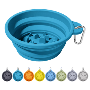 Bpa Free Silicone Anti-soffocamento Pet alimentazione lenta ciotola cane o gatto lento alimentatore ciotole di cibo - Product Image 2
