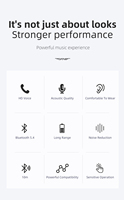 Casque audio sans fil Bluetooth avec batterie détachable, autonomie longue durée, appels stables, léger et confortable à porter