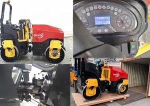 NIVO รถบดถนน1Ton 2Ton 3Ton,รถบดถนนดีเซลเครื่องอัดยางมะตอยตีคู่ระบบสั่นด้วยไฮดรอลิกใช้เป็นรถบดถนนหรืออะไหล่ - Product Image 4