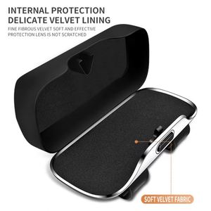 Boîte à lunettes de voiture multifonction de luxe en ABS, étui portable pour lunettes de soleil, étui pour lunettes de conduite, pare-soleil - Product Image 6