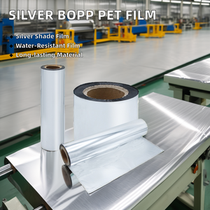 Thực phẩm đồ ăn nhẹ bao bì nhiều lớp 50um Bạc metalized PET + CPP + PE phim cuộn với nhiệt niêm phong - Product Image 6