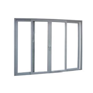 กระจกสองชั้นขนาด6มม. <span class=keywords><strong>ประตู</strong></span>หน้าต่าง<span class=keywords><strong>บาน</strong></span><span class=keywords><strong>เลื่อน</strong></span>พีวีซี3แทร็กดีไซน์เรียบง่ายปรับขนาดได้ตามต้องการ - Product Image 2