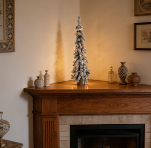 Décorations de Noël artificielles de haute qualité et ornements de table, fonctionnant sur piles, écologiques, faible MOQ - Product Image 6