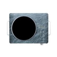 Cuisinière à 1 brûleur, plaque chauffante en céramique infrarouge, plaque chauffante électrique à induction, plaque chauffante en verre intégrée