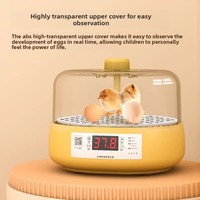 Incubadora de Huevos Inteligente Automática para el Hogar, Caja de Incubación con Cama de Agua para Huevos de Codorniz, Pollitos y Loros