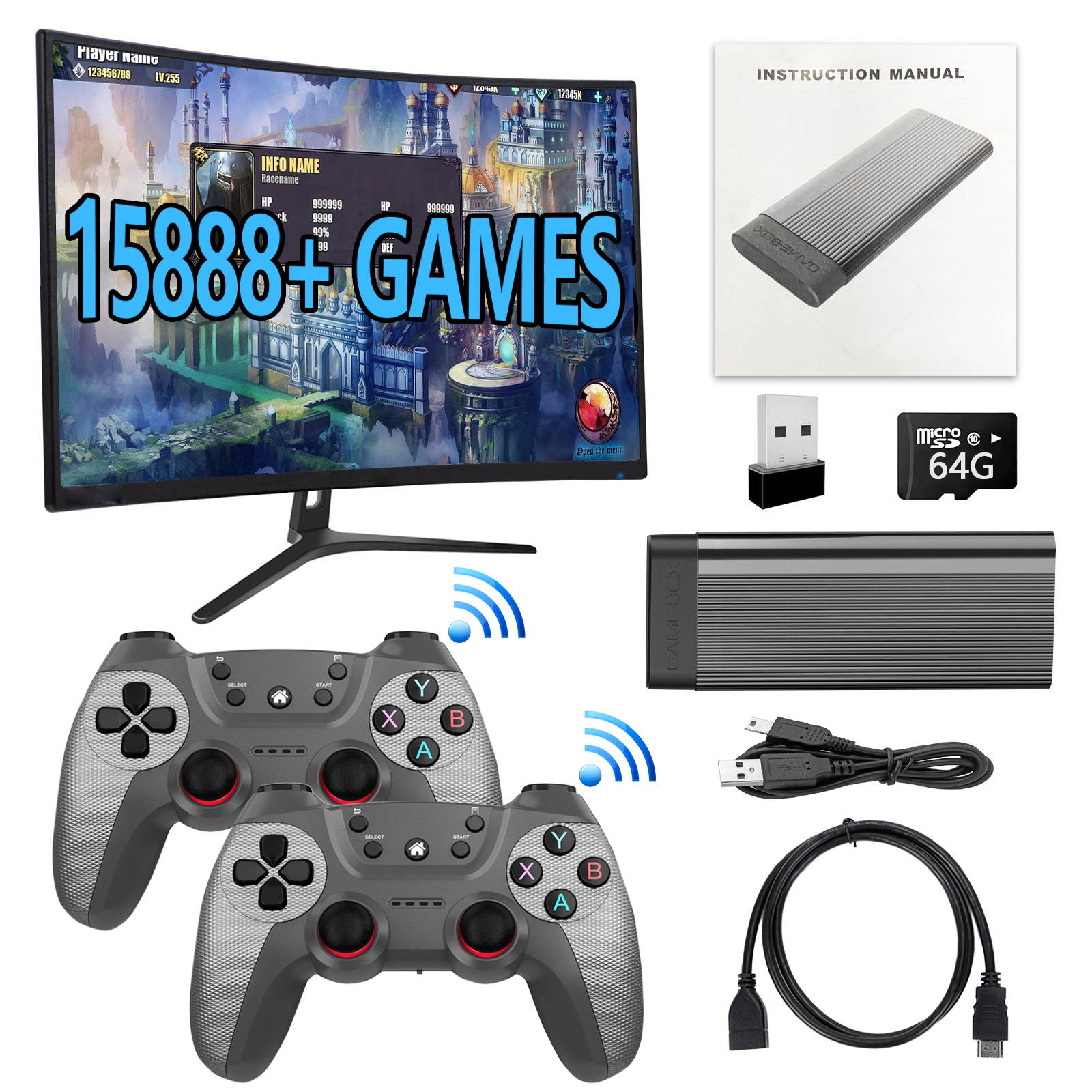 64G 15888 + Jeux