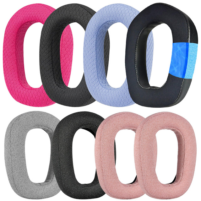Comfort Mesh Fabric Ear Pads for Logitech Zone Vibe 100/125 Ear Pads Cushions