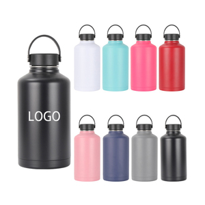 Botella de Agua de Acero Inoxidable con Aislamiento al Vacío de Doble Pared, Retención de Calor de 12 Horas, Antiderrames, Vaso Deportivo Ligero con Varias Tapas - Product Image 4