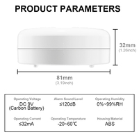 Détecteur de fuite d'eau sans fil autonome alimenté par pile 9V, alarme de niveau d'eau 120 dB pour maison, cuisine, entrepôt, toilettes