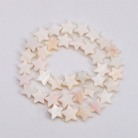 Perles en vrac, perles de coquillages d'eau douce naturelles, forme d'étoile, breloques pour bijoux, accessoires pour la fabrication de bracelets et de colliers DIY