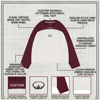Kaos Boxy Fit Pria 300gsm 100% Katun Rajutan Waffle Lengan Raglan Warna Blok Custom Made Tshirt Putih Merah Wash