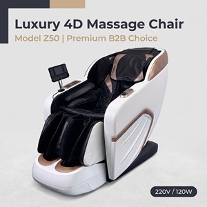 Silla de Masaje DWJ-Z50 2026 de Lujo para Oficina, Eléctrica, Robotizada, <span class=keywords><strong>Shiatsu</strong></span>, Tailandesa, Gravedad Cero, Cuerpo Completo, 3D, 4D, SL, con Calefacción y Rodillos, IA - Product Image 5