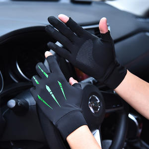 قفازات رياضية للياقة البدنية مانعة للإنزلاق بنصف إصبع ، بدون أصابع ، قابلة للتنفس لرفع الأثقال - Product Image 4