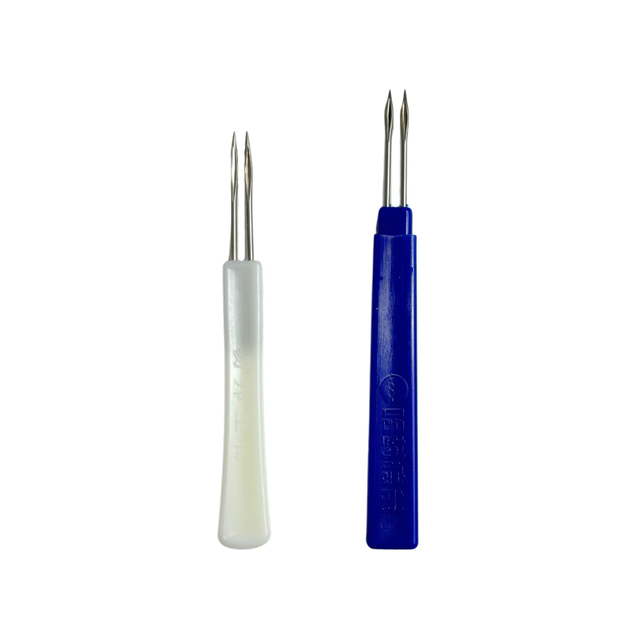 Premium Double-Needle Stainless Steel Reusable Veterinary Syringe Poultry Vaccine Injector WANJIA WJ316 for Fowl Pox Vaccination