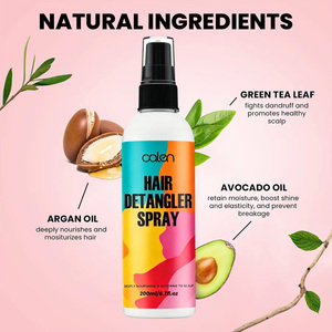 Luxfume 6.7oz Après-shampoing sans rinçage <span class=keywords><strong>hydratant</strong></span> et démêlant pour <span class=keywords><strong>cheveux</strong></span> <span class=keywords><strong>bouclés</strong></span>, secs et abîmés, infusé à l'huile de coco - Product Image 6