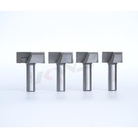 KWS 1/2 Fraise à bois en acier rapide à 2 dents et 30° d'hélice pour le nettoyage de fond, le rainurage et le dégrossissage sur CNC (ODM/OEM)