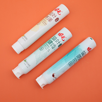 Tube cosmétique vide en aluminium personnalisé par le fabricant, 75g, 100g, 120g, pour hôtel, tube d'emballage plastique laminé ABL, vente en gros, pour dentifrice