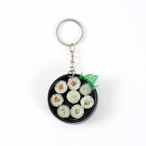 Nourriture réaliste en PVC, assiette de sushi japonaise, porte-clés alimentaire, modèle, jouet alimentaire, cadeau populaire aux marchés nocturnes - Product Image 5