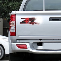 Z71 4x4 crâne Logo personnalisé camionnette autocollants étanche carrosserie décoration décalcomanies autocollants personnalisés pour voitures camion SUV