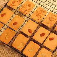 500g Produits de boulangerie Snacks Légumes Banane Sucre Aromatisé Biscuits Mixtes Croustillants Craquelins Aux Noix Craquelins Aux Noix Biscuits