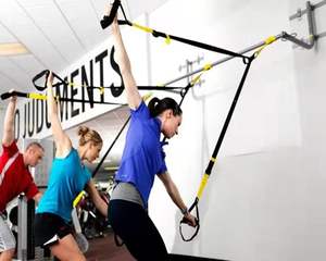 <span class=keywords><strong>Set</strong></span> di sospensioni per esercizi di Fitness per uso domestico P3-Trx cintura da allenamento sospesa regolabile con fasce di resistenza - Product Image 4