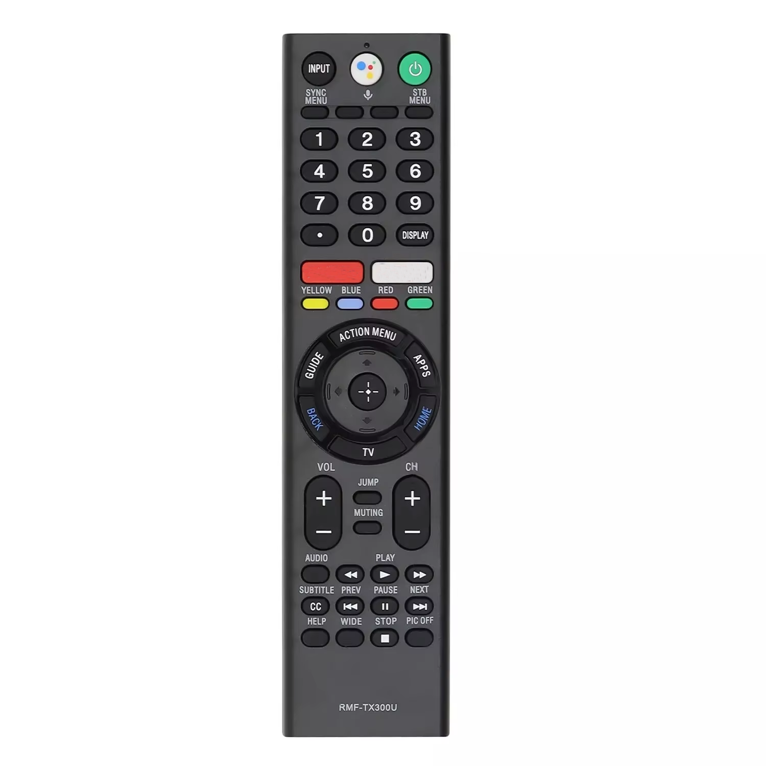 Genuine Sony RMF-TX310U Voice Remote Control - Replacement For Sony 4K Smart TVs (Also Fits TX220U Models) 3 thumbnail image