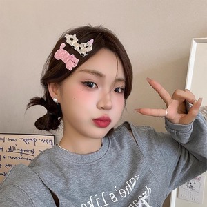 Pinces à cheveux fantaisie motif chien <span class=keywords><strong>teckel</strong></span> et chat pour femmes, pinces latérales pour franges, accessoires capillaires - Product Image 4