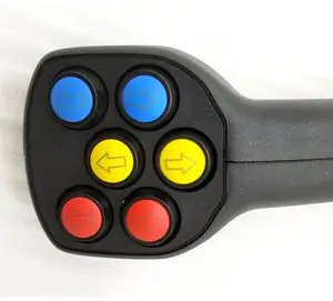 Industrial joystick GJ1161 with grip supplier Hall effect hydraulic joystick control