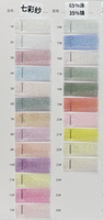 Tissu Organza Irisé Flash 65% Polyester 35% Nylon 56gsm, Ferme et Structuré pour Robe de Mariée, Robe de Soirée, Costume de Scène