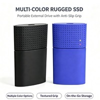 Disque dur externe SSD portable léger USB 3.0 1 To/2 To/4 To, stockage haute vitesse pour ordinateur portable/ordinateur de bureau/tablette/PC