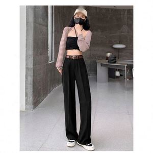 Pantalones de Vestir Casuales de Pierna Recta y Corte Slim para Mujer - Product Image 4
