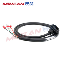 Câble de faisceau d'encodage servo haute flexibilité MiNZAN S6-L-M107-P01-M111-1.0-T 750W 300V pour la connexion de l'encodeur du moteur