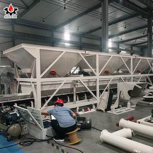 Tùy chỉnh tổng hợp trạm trộn máy 3 Thùng <span class=keywords><strong>4</strong></span> Thùng trọng lượng Phễu cho trạm trộn bê tông thực vật - Product Image 6