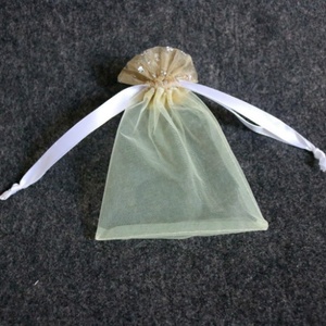 Wholesale Eco-Friendly Durable Gift Mesh Printed Solid Color Collared Organza <b>Bags</b> for Jewelry Accessories Customization - Product Image 5