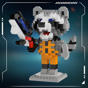 Siêu Anh Hùng Tưởng Tượng Abs Xây Dựng Khối Bộ Sưu Tập Mới Nhất Mini Nhựa Hành Động Hình Mô Hình Đồ Chơi Lắp Ráp Phim Hoạt Hình Đồ Chơi - Product Image 5