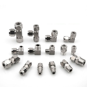 Swagelok Loại <span class=keywords><strong>Tee</strong></span> Với Ferrules Thép Không Gỉ Đôi Bằng Nhau Liên Minh <span class=keywords><strong>Tee</strong></span> 1/2 Inch Ống OD Nén - Product Image 5