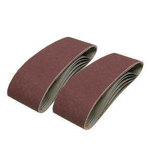 Lot De 10 Bandes Abrasives Norton R822 Grain 36 - 75 X 2000 Mm Pour Métal, Bois...