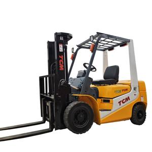 Montacargas Diésel TCM 3T Usado de Alta Eficiencia y Servicio Pesado, Altura de Elevación de 3 m, Manejo de Materiales en Almacenes - Product Image 1