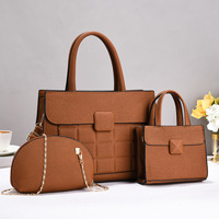 Sacs bandoulière de créateur pour femmes, ensemble grande capacité, tendance, avec fermeture éclair, doublure polyester, vente directe usine, nouveau style 2026, sacs à main pour dames