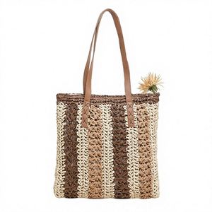 Sac fourre-tout sophistiqué à pois pour femme avec fermeture éclair, doublure en polyester, sac élégant à porter sous le bras - Product Image 2
