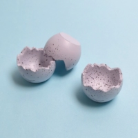 100 pièces d'œufs de dinosaure mignons, miniatures de tortues à coquille brisée, pour jardin féerique et maison de poupée DIY
