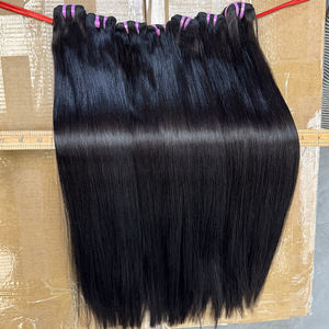 Venta al por Mayor de Cabello Humano Virgen Liso en Paquetes, Cabello Vietnamita con Doble Trama, Pedido al por Mayor - Product Image 4