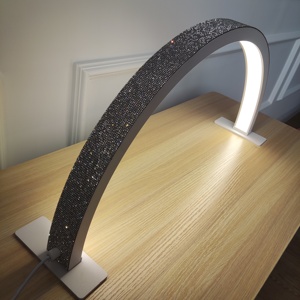 Đèn làm móng hình bán nguyệt bằng nhôm, ba bóng, kiểu dáng chuyên nghiệp cho salon làm đẹp - Product Image 5