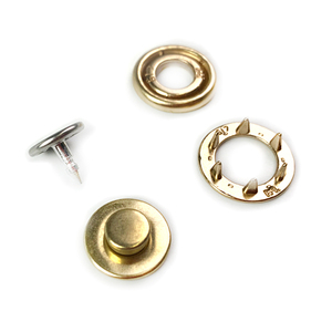 Bouton-pression en alliage d'aluminium et de zinc, finition noire mate, léger, pour vêtements de sport, vestes et équipements de plein air - Product Image 6