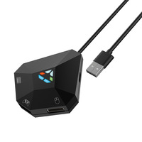 Convertisseur noir de haute qualité pour Nintendo Switch pour PS4 pour Xbox One pour PS3 pour Xbox 360 adaptateur de convertisseur de souris clavier