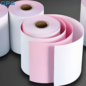 Cost Effective Jumbo Roll Carbonless <b>Paper</b> Sheets NCR <b>Paper</b> Bank Statement Roll for Business Form Stock - Product Image 2