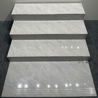 Tout nouveau carrelage en marbre escalier antibactérien étanche résistant au feu caractéristiques pour immeubles de bureaux hôpitaux Villas