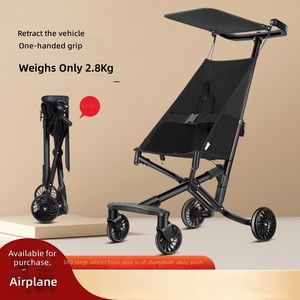 <span class=keywords><strong>Cochecito</strong></span> de Bebé Ligero Plegable con un Solo Clic, <span class=keywords><strong>Cochecito</strong></span> de Bolsillo Portátil para Viajes en Avión, para Niños, para Caminar al Aire Libre - Product Image 1
