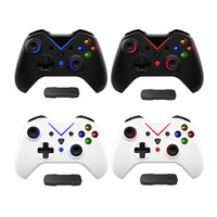Honcam 2021 Joystick Game Nirkabel 2.4G Baru, Gamepad dengan Sensor Getar Ganda dan Baterai Terpasang untuk Xbox Series X S